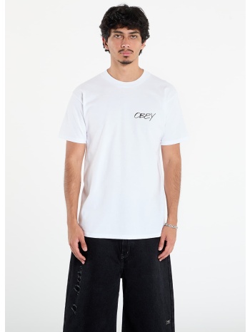 μπλουζάκι obey poppies t-shirt white l σε προσφορά