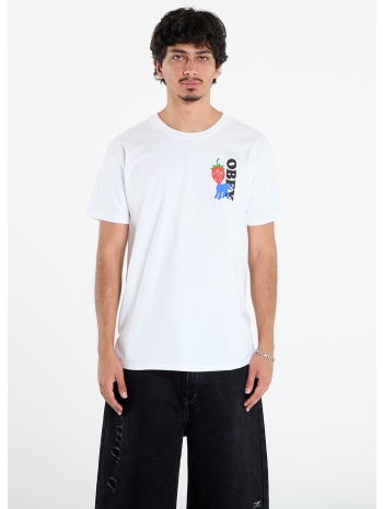 μπλουζάκι obey strawberry t-shirt white l σε προσφορά