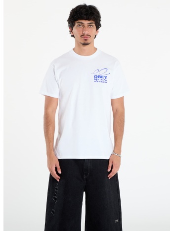 μπλουζάκι obey bizzare new vision t-shirt white l σε προσφορά