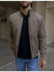 ανδρικό πούρο μπουφάν με γιακά και λάστιχο hm264044