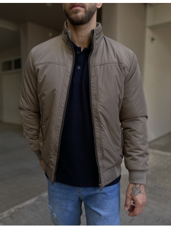 ανδρικό πούρο μπουφάν με γιακά και λάστιχο hm264044