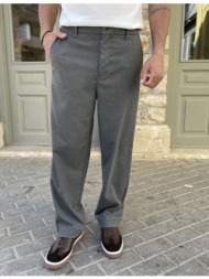 ανδρικό γκρι ριγέ loose ...