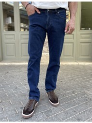 ανδρικό μπλε σκούρο τζιν ...