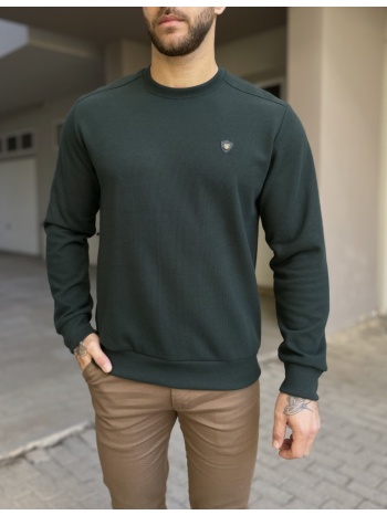 everbest ανδρική κυπαρισσί μακρυμάνικη ριπ μπλούζα plus