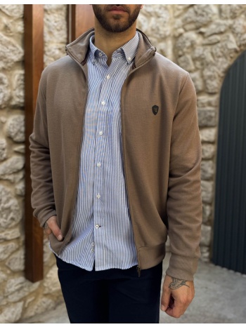 everbest ανδρική plus size πούρο ζακέτα με ριπ ύφασμα