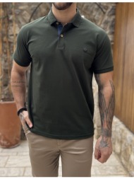 everbest ανδρική κυπαρισσί πικέ polo μπλούζα plus size 262833k