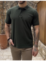 everbest ανδρική κυπαρισσί πικέ polo μπλούζα plus size 262839k