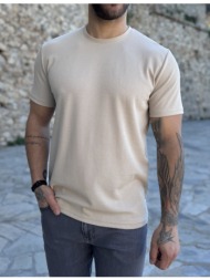 ανδρική μπεζ κοντομάνικη ...