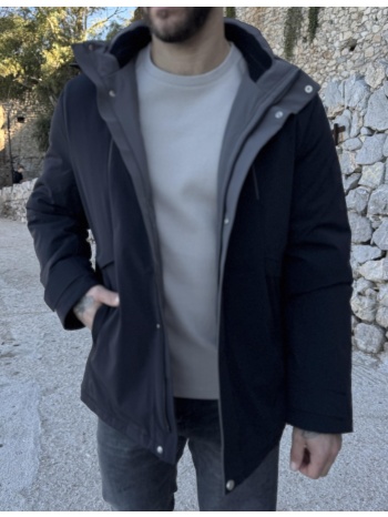 dynamo ανδρικό μπλε αδιάβροχο μπουφάν d3369