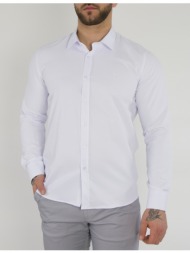 ανδρικό λευκό πουκάμισο sl110