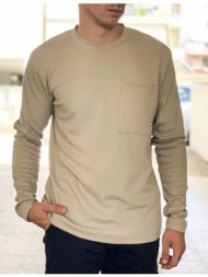 ανδρική μπεζ μακρυμάνικη ...