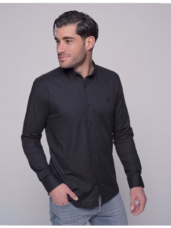 ben tailor ανδρικό μαύρο πουκάμισο harmony 0395m σε προσφορά