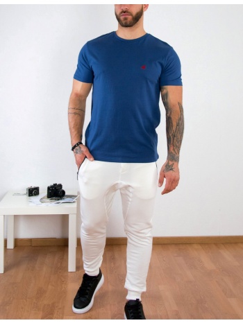 us grand polo ανδρική μπλέ κοντομάνικη μπλούζα ust031