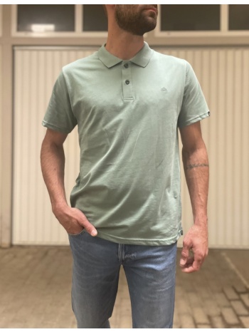 everbest ανδρική μέντα polo μπλούζα plus size 2428100m