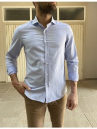 ανδρικό σιέλ ριγέ ...