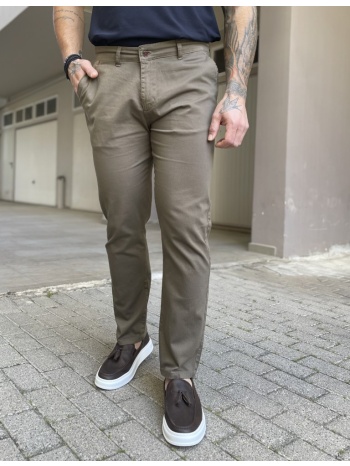 dynamo ανδρικό πούρο παντελόνι υφασμάτινο chinos m1315p