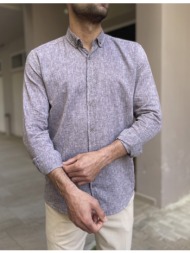 ανδρικό λινό καφέ ...