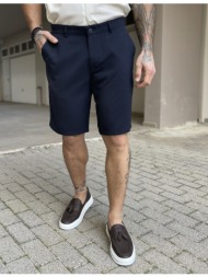 ανδρική μπλε υφασμάτινη βερμούδα 2390b