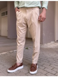 ανδρικό μπεζ υφασμάτινο ...