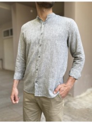 ανδρικό λινό χακί ...