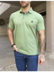 everbest ανδρική φιστικί πικέ polo μπλούζα plus size 252832f