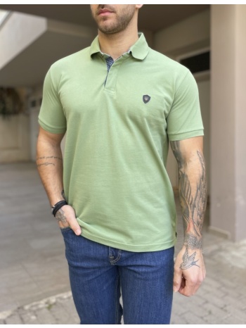 everbest ανδρική φιστικί πικέ polo μπλούζα plus size 252832f