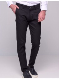 ben tailor ανδρικό μαύρο υφασμάτινο chinos παντελόνι 0178