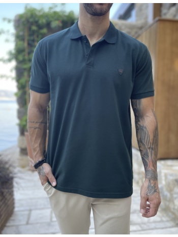 everbest ανδρική κυπαρισσί πικέ polo μπλούζα plus size