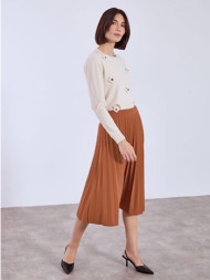 φούστα μίντι πλισέ ...