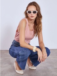 μπλούζα αμάνικη πλεκτή ...