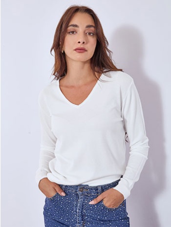 πουλόβερ με ριπ λεπτομέρειες wt1042.4380+3 σε προσφορά