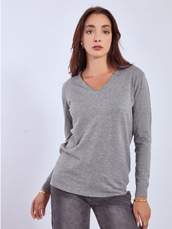 πουλόβερ με ριπ λεπτομέρειες wt1042.4380+2 σε προσφορά