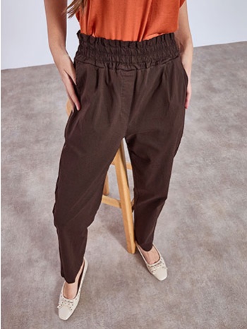 παντελόνι ψηλόμεσο με τσέπες wt7587.1393+8