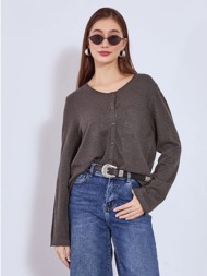 ζακέτα πλεκτή με απαλή ...