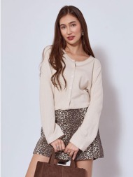 ζακέτα πλεκτή με απαλή ...