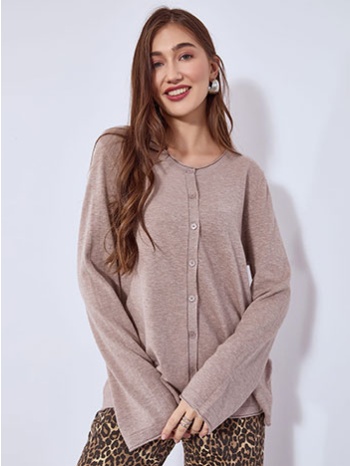 ζακέτα πλεκτή με απαλή υφή wt1042.5001+2 σε προσφορά