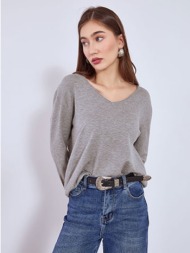 πουλόβερ με αφινίριστες ...