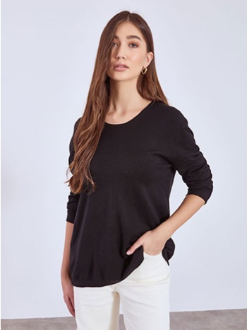 πουλόβερ με αφινίριστο τελείωμα wt1042.4321+5 σε προσφορά