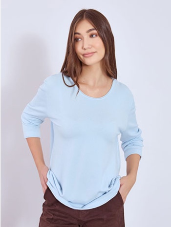 πουλόβερ με αφινίριστο τελείωμα wt1042.4321+2 σε προσφορά