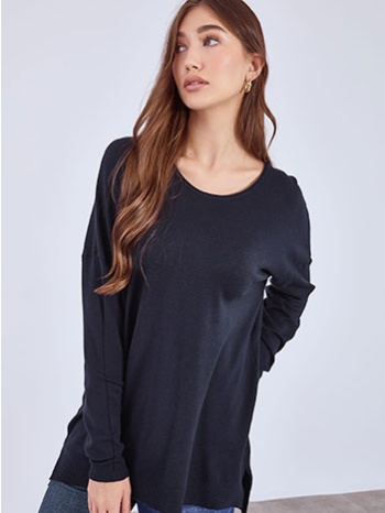 πουλόβερ με αφινίριστη λαιμόκοψη wt1042.4322+8 σε προσφορά