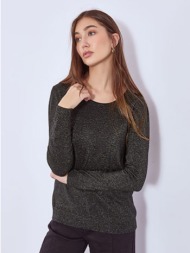 πουλόβερ μεταλλιζέ με ...