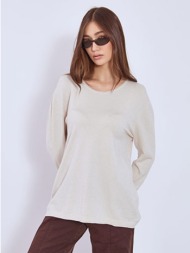 πουλόβερ με αφινίριστο ...