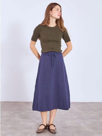 φούστα πλεκτή μίντι wt7906.2573+6