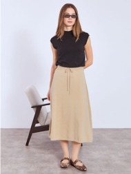 φούστα πλεκτή μίντι ...