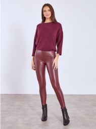 κολάν δερματίνης με διακοσμητικές ραφές wt1037.1542+3