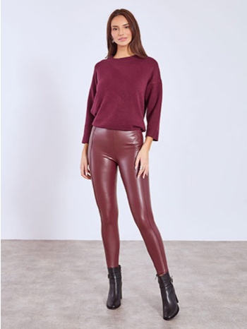 κολάν δερματίνης με διακοσμητικές ραφές wt1037.1542+3 σε προσφορά