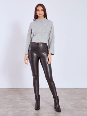 κολάν δερματίνης με διακοσμητικές ραφές wt1037.1542+2 σε προσφορά