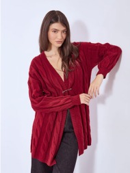 ζακέτα με ανάγλυφες λεπτομέρειες wt7572.5239+5