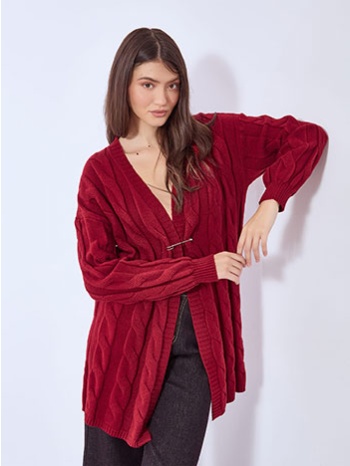 ζακέτα με ανάγλυφες λεπτομέρειες wt7572.5239+5 σε προσφορά