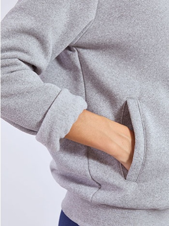 ζακέτα φούτερ με κουκούλα wt9844.5111+2